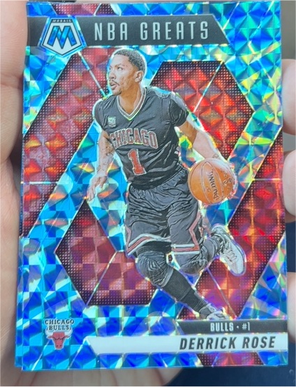 2024-25 Panini Mosaic #292 Derrick Rose NBA Greats — front
