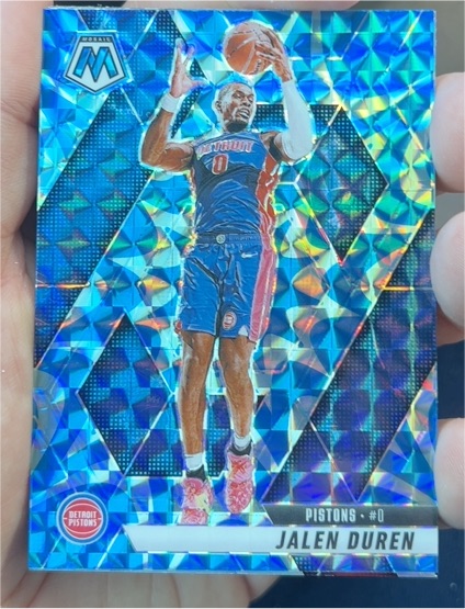 2024-25 Panini Mosaic #0 Jalen Duren — front