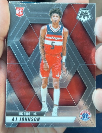 2024-25 Panini Mosaic #215 AJ Johnson — front