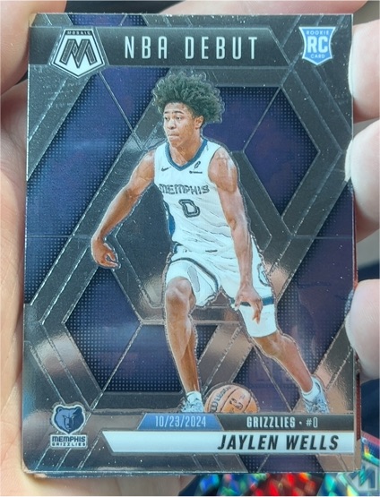 2024-25 Panini Mosaic NBA Debut #260 Jaylen Wells — front