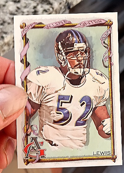 2023 Topps Composite Allen & Ginter #417 Ray Lewis — front