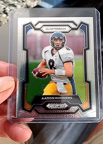 2024 Panini Prizm Draft Picks #72 Aaron Rodgers — front