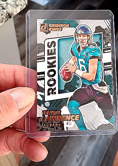 2021 Donruss Gridiron Kings #RGK-TRL Trevor Lawrence — front