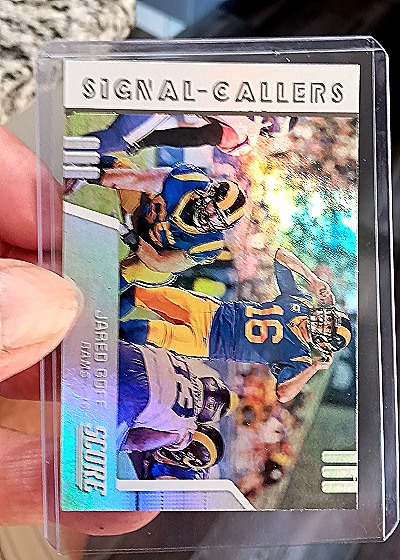 2019 Score #SC-20 Jared Goff Signal-Callers — front
