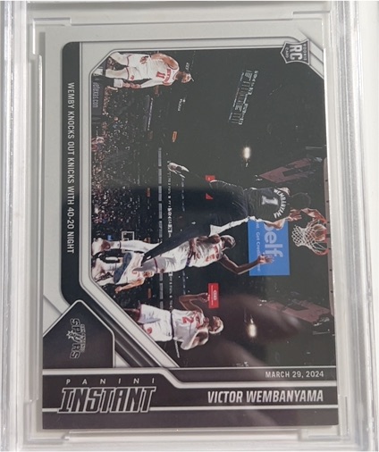 2023 Panini Instant #463 Victor Wembanyama — front