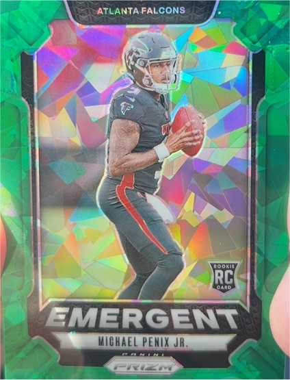 2024 Panini Prizm Emergent #20 Michael Penix Jr. — front
