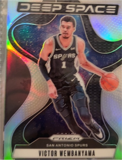 2024-25 Panini Prizm #2 Victor Wembanyama Deep Space — front