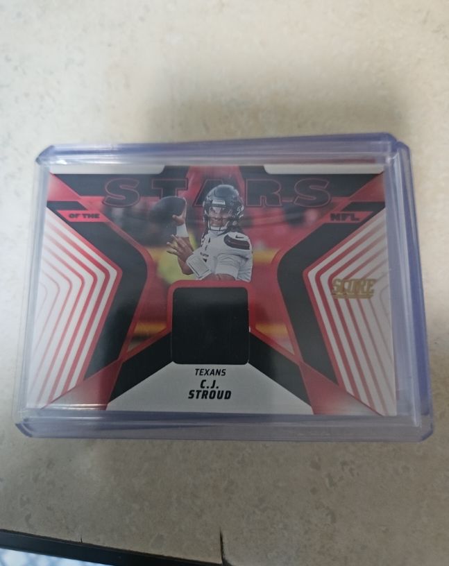 2025 Panini Score Stars Of The NFL #SNJ-CSD C.J. Stroud — front