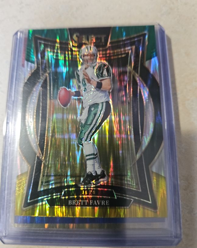 2024 Panini Select Football #12 Brett Favre Concourse Jets — front