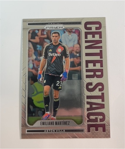 2024-25 Panini Prizm Premier League #4 Emiliano Martínez — front