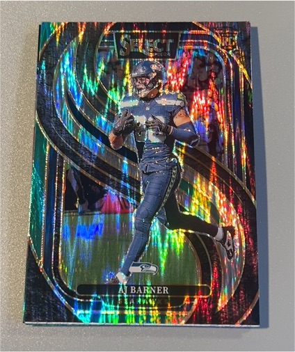 2024 Panini Select #103 AJ Barner — front