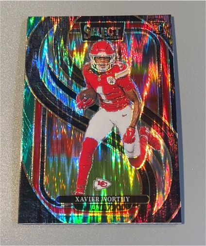 2024 Panini Select #119 Xavier Worthy — front