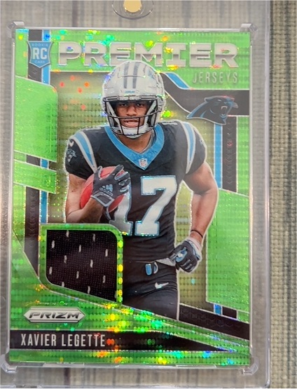 2024 Panini Prizm Premier Jerseys #PJ-XLE Xavier Legette — front