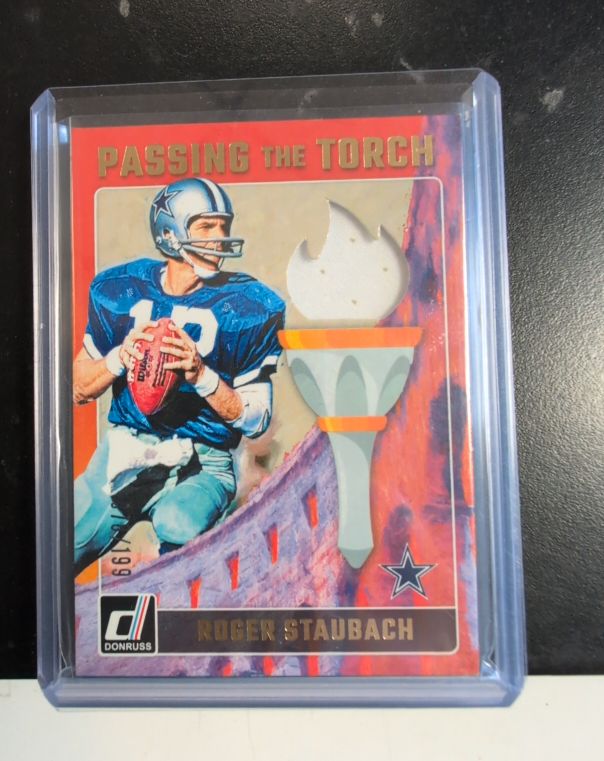 2024 Donruss Passing The Torch #PTT-STA Roger Staubach — front