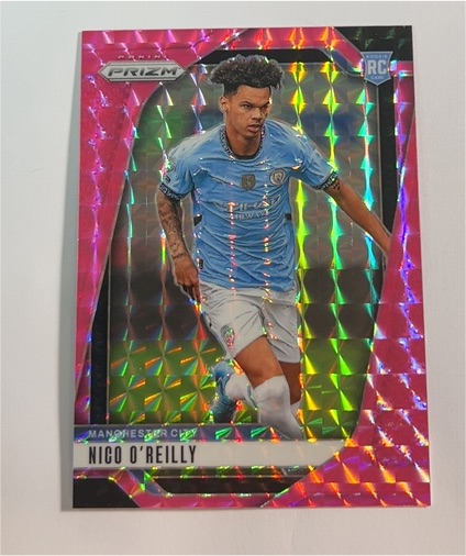 2024-25 Panini Prizm Premier League #16 Nico O'Reilly — front