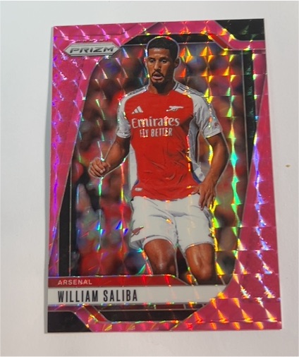 2024-25 Panini Prizm Premier League #20 William Saliba — front
