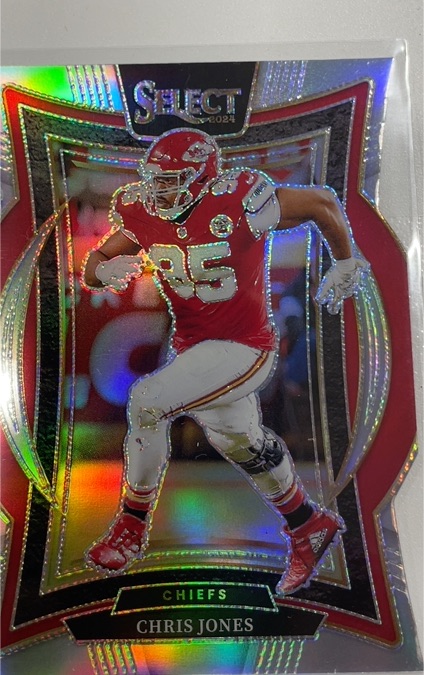 2024 Panini Select Concourse #19 Chris Jones — front