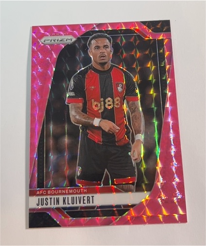 2024-25 Panini Prizm Premier League #190 Justin Kluivert — front