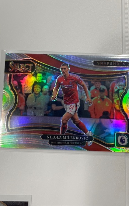 2024-25 Panini Select Premier League #25 Nikola Milenkovic Snapshots — front