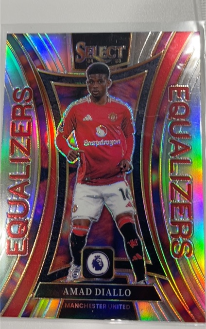2024-25 Panini Select Premier League #23 Amad Diallo Equalizers — front