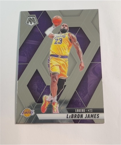 2024-25 Panini Mosaic #180 LeBron James — front