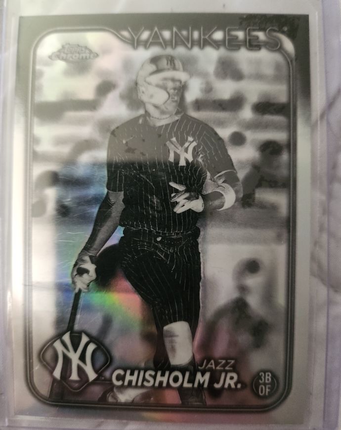 2024 Topps Chrome #USC78 Jazz Chisholm Jr. — front