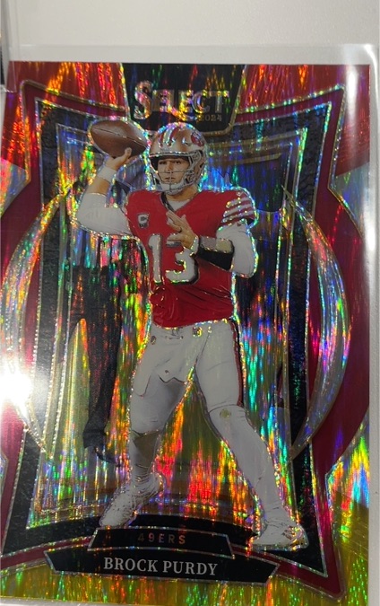 2024 Panini Select #37 Brock Purdy — front