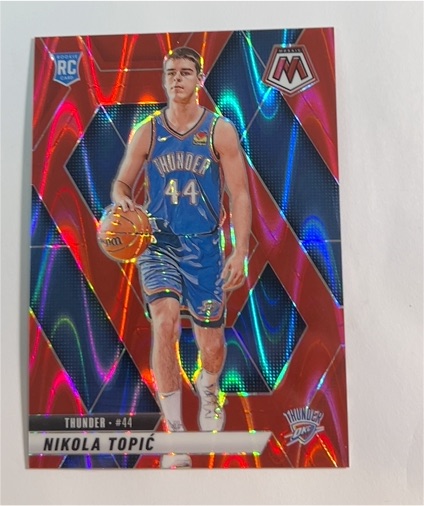 2024-25 Panini Mosaic #242 Nikola Topić — front