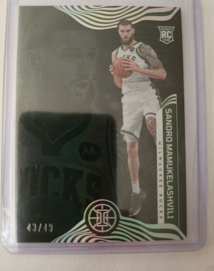 2021-22 Panini Illusions #196 Sandro Mamukelashvili — front