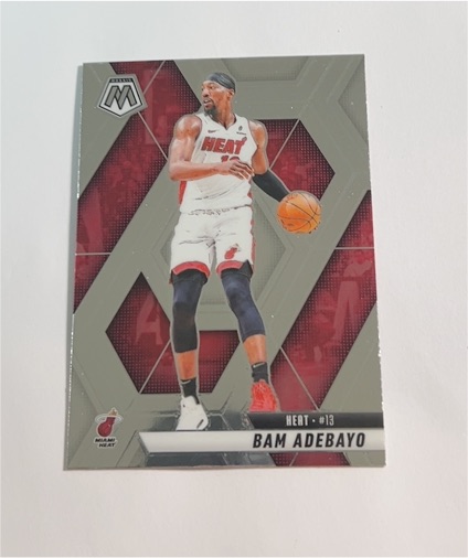 2019-20 Panini Mosaic #150 Bam Adebayo — front