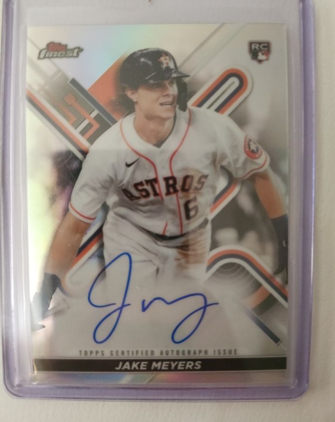 2022 Topps Finest #Jake Meyers — front