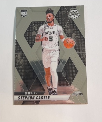 2024-25 Panini Mosaic #236 Stephon Castle — front