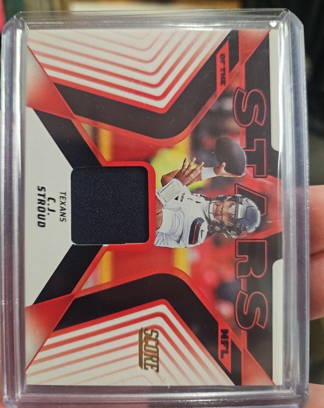 2025 Panini Score Stars of the NFL #SNJ-CSD C.J. Stroud — front