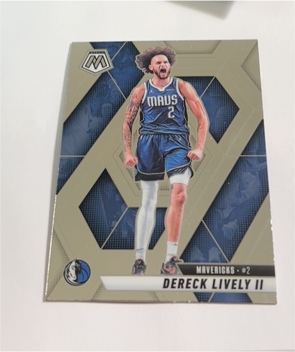 2024-25 Panini Mosaic #115 Dereck Lively II — front