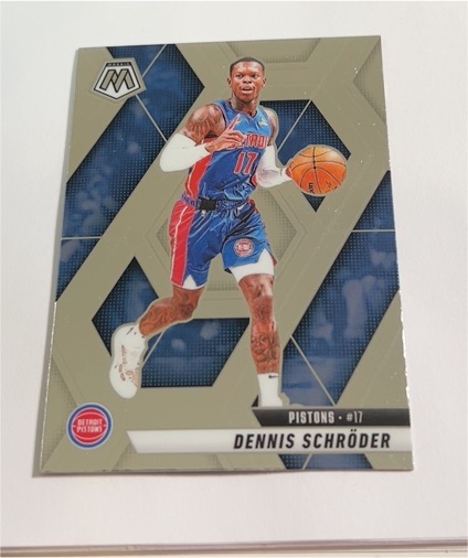 2024-25 Panini Mosaic #65 Dennis Schröder — front