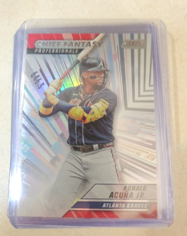 2024 Topps Stadium Club Chief Fantasy Professionals #CFPRO-2 Ronald Acuna Jr. — front