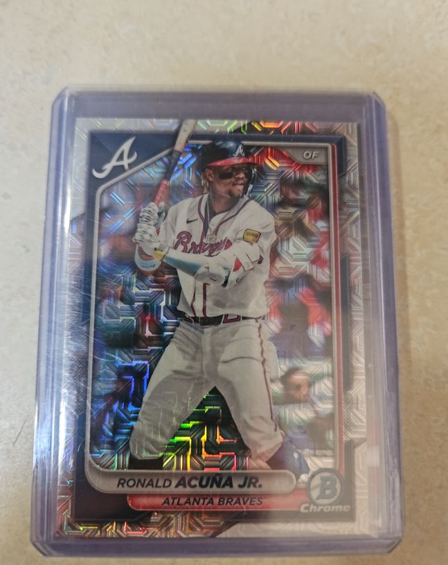 2024 Bowman Chrome #29 Ronald Acuña Jr. — front