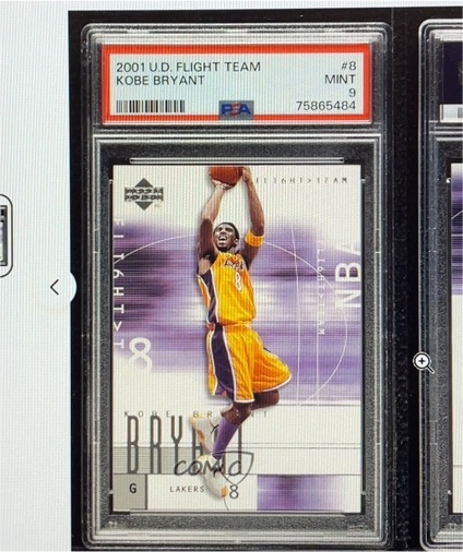 2001 Upper Deck Flight Team #8 Kobe Bryant — front
