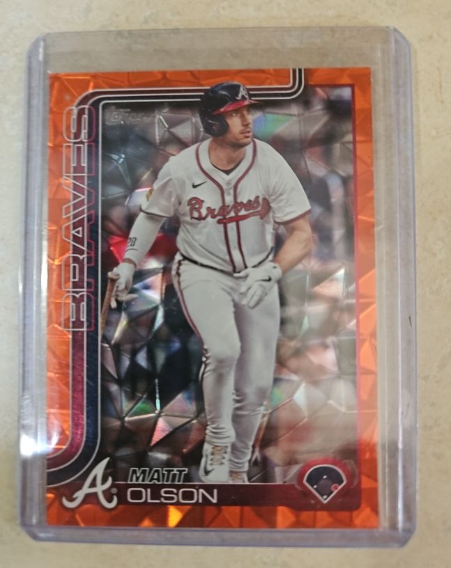 2025 Topps Series 1 #145 Matt Olson — front