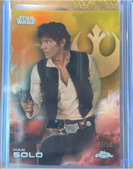 2025 Topps Chrome Star Wars #58 Han Solo — front