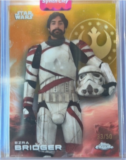 2025 Topps Chrome Star Wars #39 Ezra Bridger — front