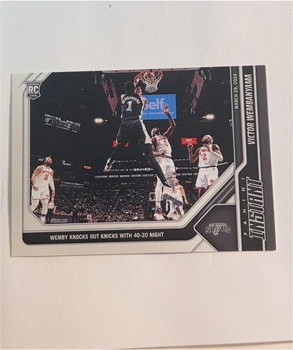 2023-24 Panini Instant #226 Victor Wembanyama Rookie — front
