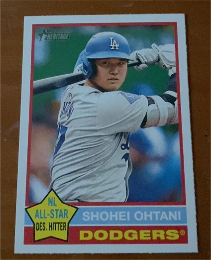 2025 Topps Heritage #148 Shohei Ohtani — front
