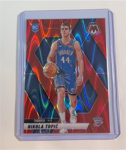 2024-25 Panini Mosaic #242 Nikola Topic — front