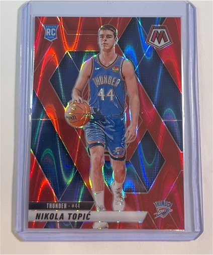 2024-25 Panini Mosaic #242 Nikola Topic — front