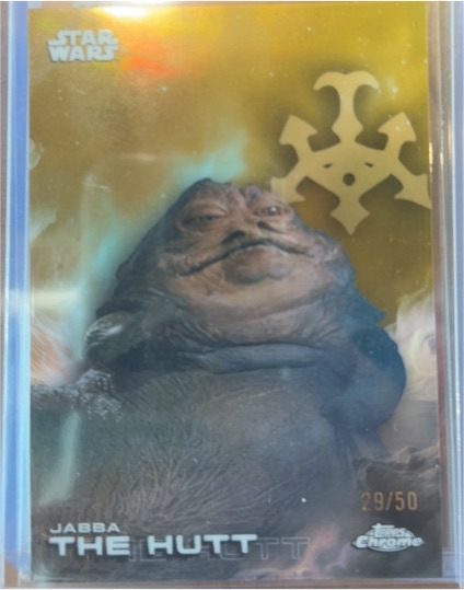 2025 Topps Chrome Star Wars #62 Jabba The Hutt — front