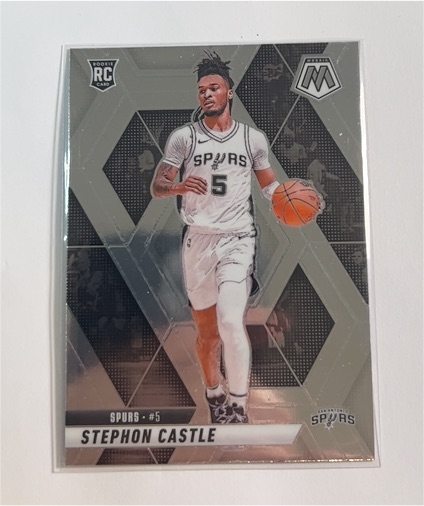 2024-25 Panini Mosaic #236 Stephon Castle — front