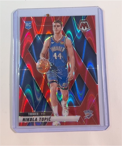 2024-25 Panini Mosaic #242 Nikola Topic — front