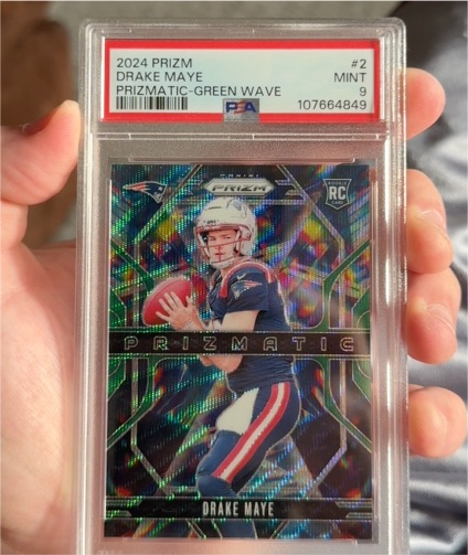 2024 Panini Prizm #2 Drake Maye — front