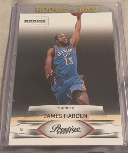 2009-10 Panini Prestige #153 James Harden — front
